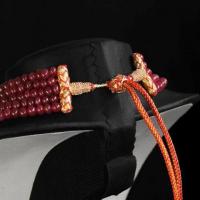 Rub 429c collier parure sautoir rubis cachemire achat vente bijoux ethniques