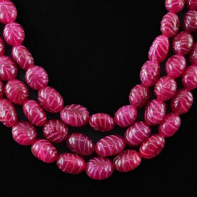 Rub 448b collier parure sautoir rubis cachemire achat vente bijoux argent ethniques