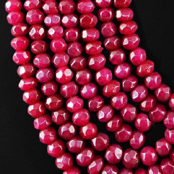 Rub 491b perles rubis 9x7mm lot loisirs creatifs pierres naturelles achat vente bijoux
