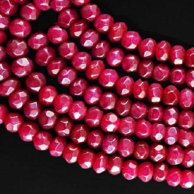 Rub 492a perles rubis 9x7mm lot6 loisirs creatifs pierres naturelles achat vente bijoux