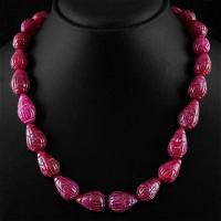 Rub 537 perles rubis rouge cachemire achat vente bijoux 1900 3 