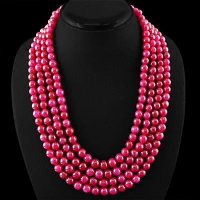 Rub 541a collier parure sautoir rubis cachemire achat vente bijoux ethniques 1 1 1 1