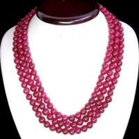 Rub 544a collier parure sautoir rubis emeraude ethnique argent 925 achat vente bijoux 1900 1 1 1 1