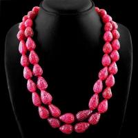 Rub 569 perles goutte 14x20mm rubis cachemire bijoux ethniques loisirs creatifs 2