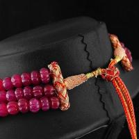 Rub 577c collier parure sautoir 7x9 mm rubis cachemire achat vente bijoux ethniques