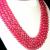 Rub 592b collier 4rangs parure sautoir 8mm rubis cachemire bijoux ethniques 1 1