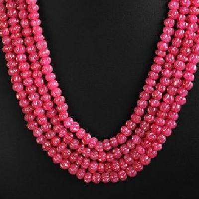 Rub 595 lot 22xperles 8x10mm rubis cachemire achat vente bijoux ethniques 2 