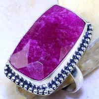 Rub 644a bague chevaliere t63 rubis medieval argent 925 achat vente bijoux 1900