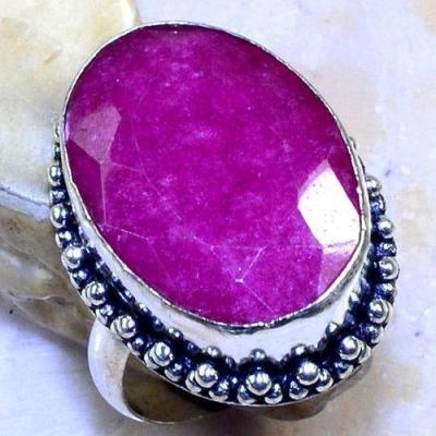 Rub 683b bague chevaliere t60 rubis 18x24mm cachemire bijou ethnique achat vente argent 925