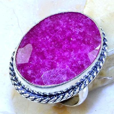 Rub 738a bague t62 rubis cachemire