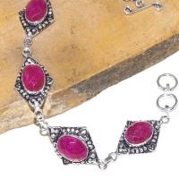 Rub 786c bracelet rubis cachemire 10x15mm achat vente bijou argent 925