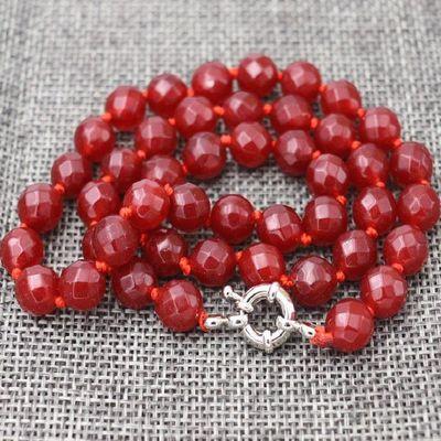 Rub 601a collier parure sautoir 10mm rubis cachemire achat vente bijoux ethniques