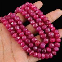 Rub 845b collier parure sautoir 3rangs 8x10mm rubis lanterne achat vente bijoux ethniques