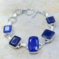 Sa 0334a bracelet saphir cachemir bijoux argent 925 achat vente