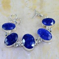 Sa 0347a bracelet saphir cachemir bijoux argent 925 achat vente