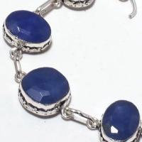 Sa 0437b bracelet saphir 10x15mm 21gr achat vente bijou ethnique argent 925