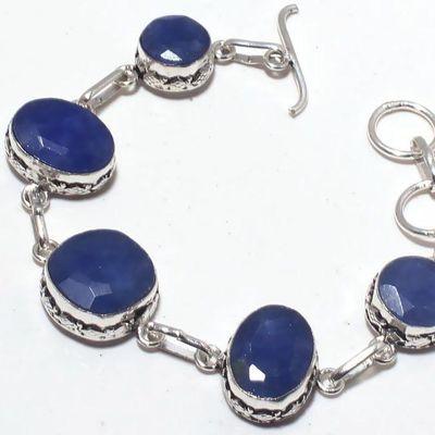 Sa 0437c bracelet saphir 10x15mm 21gr achat vente bijou ethnique argent 925