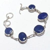 Sa 0437d bracelet saphir 10x15mm 21gr achat vente bijou ethnique argent 925