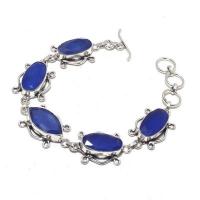 Sa 0443a bracelet saphir 20x10mm 24gr achat vente bijou ethnique argent 925