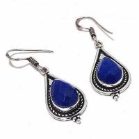 Sa 0453c collier boucles oreilles sodalite saphir 10x15mm 35gr achat vente bijou argent 925