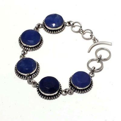 Sa 0461c bracelet saphir bleu cachemire 25gr 15mm achat vente bijou ethnique argent 925