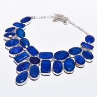 Sa 9379d collier sautoir parure saphir bleu 154gr achat vente bijou ethnique argent 925