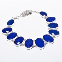 Sa 9380a collier sautoir parure saphir bleu 98gr achat vente bijou ethnique argent 926