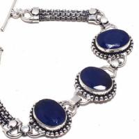 Sa 9391b bracelet 3 saphir bleu 23gr achat vente bijou ethnique argent 925