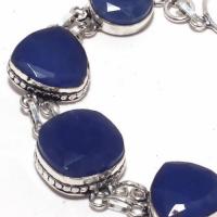 Sa 9400c bracelet 5 saphir coeurs bleu 30gr achat vente bijou ethnique argent 925