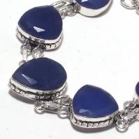 Sa 9401c bracelet 5 saphir coeurs bleu 24gr achat vente bijou ethnique argent 925