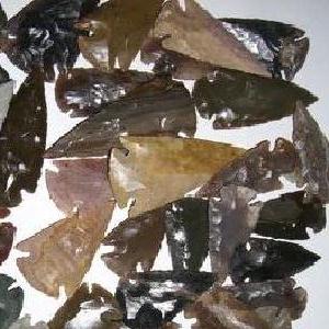 Slx 016b pointe de fleche silex prehistorique harpon sagaie achat vente 1