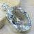 Tpz 017a pendentif pierre topaze blanche gemme taille bijou argent 925 vente achat