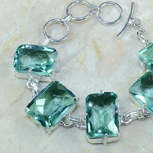 Tpz 068b bracelet topazes bleues bijou argent 925 vente achat