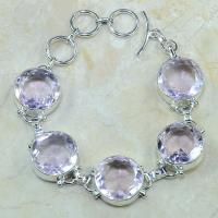 Tpz 101a bracelet topaze rose bijou argent 925 vente achat