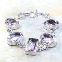 Tpz 103a bracelet topaze rose bijou argent 925 vente achat 1