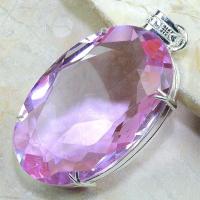 Tpz 138b pendentif pierre topaze rose gemme taille bijou argent 925 vente achat 1