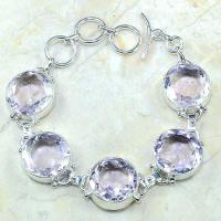 Tpz 154a bracelet topaze rose bijoux argent 925 vente achat 1