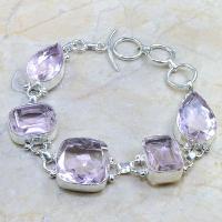 Tpz 161b bracelet topaze rose bijou renaissance grand siecle argent 925 vente achat 2 