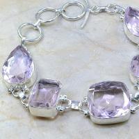 Tpz 161b bracelet topaze rose bijou renaissance grand siecle argent 925 vente achat