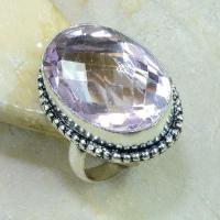 Tpz 210b bague t61 topaze rose bijoux renaissance argent 925 vente achat