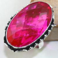 Tpz 443a bague t60 topaze rose pink gemme lithotherapie bijou argent 925 vente achat