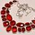 Tpz 491c collier parure topaze rouge achat vente bijou argent 925