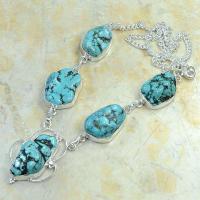 Tqa 066d collier turquoise argent 925 achat vente 1