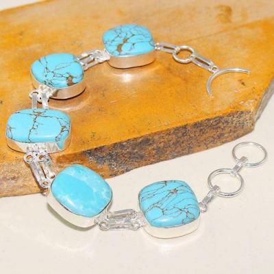 Tqa 157b bracelet chainette turquoise achat vente bijou argent 925