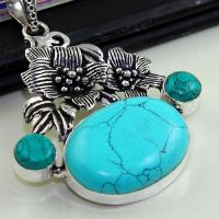 Tqa 158c pendentif pendant turquoise achat vente bijou argent 925