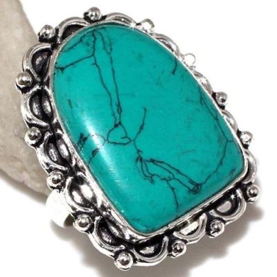 Tqa 167a bague chevaliere t57 25x18mm turquoise achat vente bijou argent 925