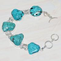 Tqa 213a bracelet turquoise orient ethnique tibet oriental achat vente bijou argent 925