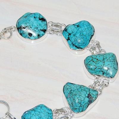 Tqa 213b bracelet turquoise orient ethnique tibet oriental achat vente bijou argent 925