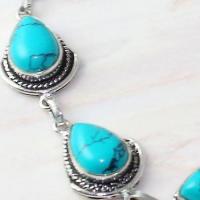 Tqa 249c bracelet turquoise howlite 10x15mm achat vente bijou ethnique argent 925