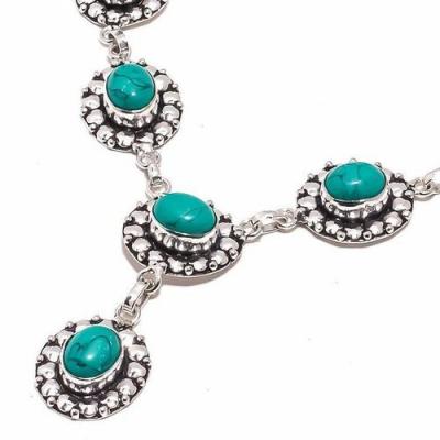Tqa 287b collier parure sautoir turquoise 29gr tibet achat vente bijou argent 925